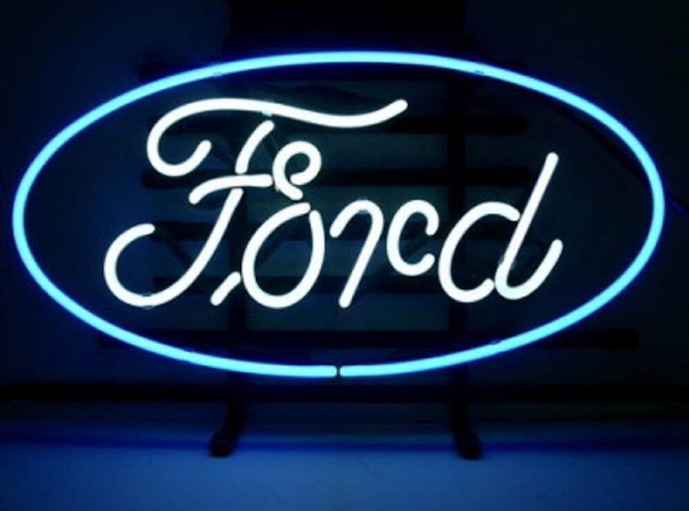 Ford Logo Neon Sign